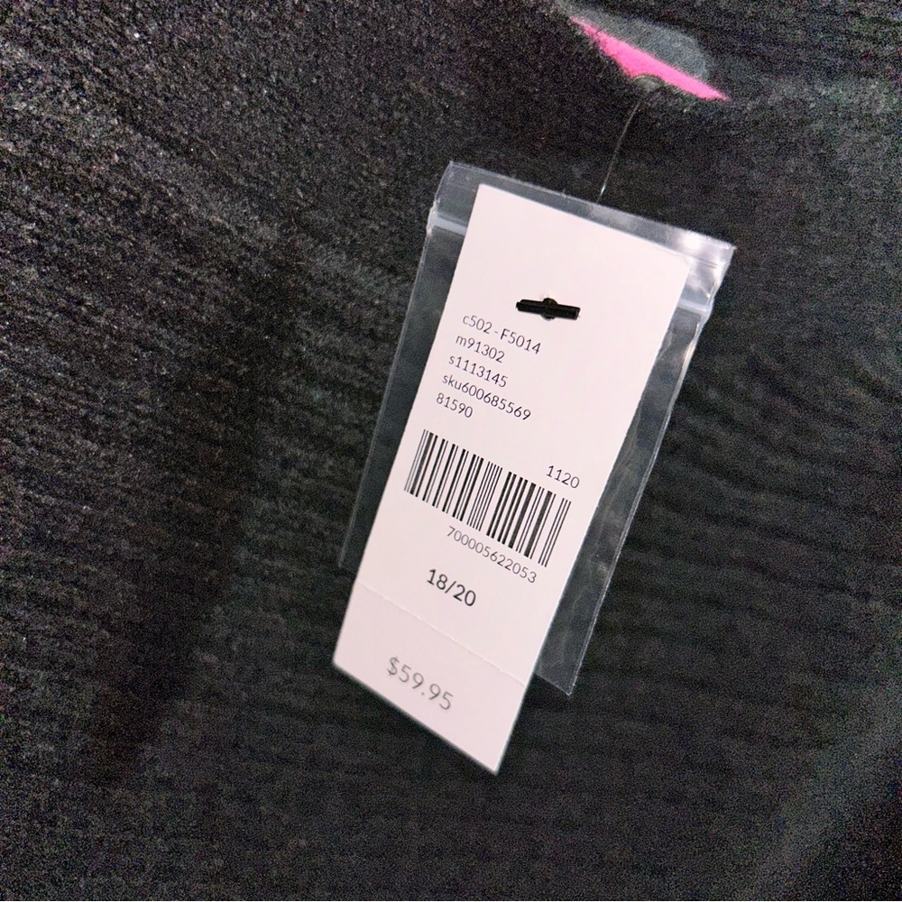 NEW Lane Bryant women’s 14/16 Black sweater - Picture 3 of 3